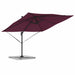 Parasol Roma Roșu 286 x 285 x 265 cm Poliester, Aluminiu - WALTI WALTI