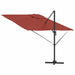 Parasol Roma Roșu 286 x 285 x 265 cm Poliester, Aluminiu - WALTI WALTI
