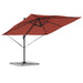 Parasol Roma Roșu 286 x 285 x 265 cm Poliester, Aluminiu - WALTI WALTI
