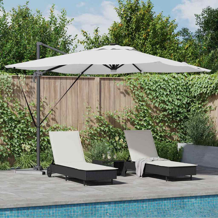 Parasol Roma Bej 286 x 285 x 270 cm Aluminiu, Poliester - WALTI WALTI