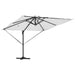 Parasol Roma Bej 286 x 285 x 270 cm Aluminiu, Poliester - WALTI WALTI