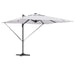 Parasol Roma Bej 286 x 285 x 270 cm Aluminiu, Poliester - WALTI WALTI