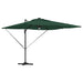Parasol Roma Verde 286 x 285 x 270 cm Aluminiu, Poliester - WALTI WALTI
