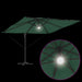 Parasol Roma Verde 286 x 285 x 270 cm Aluminiu, Poliester - WALTI WALTI