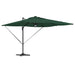 Parasol Roma Verde 286 x 285 x 270 cm Aluminiu, Poliester - WALTI WALTI
