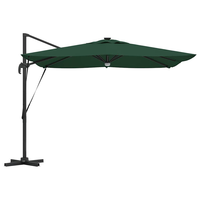 Parasol Roma Verde 286 x 285 x 270 cm Aluminiu, Poliester - WALTI WALTI