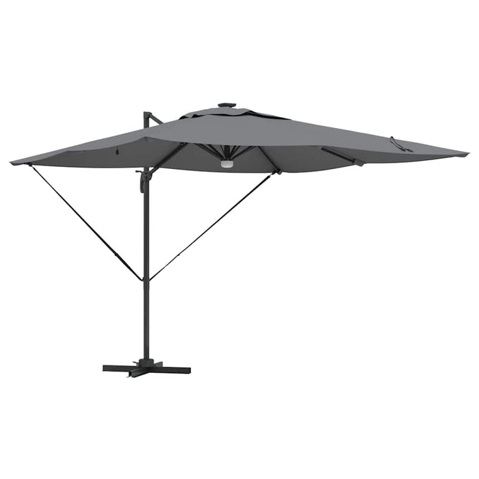 Parasol Roma Antracit 286 x 285 x 270 cm Aluminiu, Poliester - WALTI WALTI