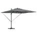 Parasol Roma Antracit 286 x 285 x 270 cm Aluminiu, Poliester - WALTI WALTI