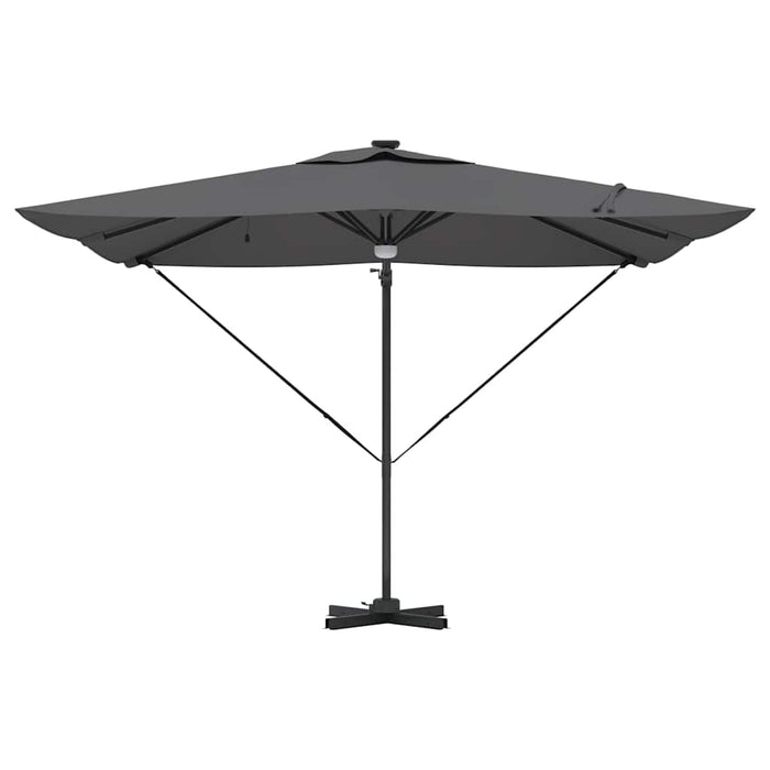 Parasol Roma Antracit 286 x 285 x 270 cm Aluminiu, Poliester - WALTI WALTI
