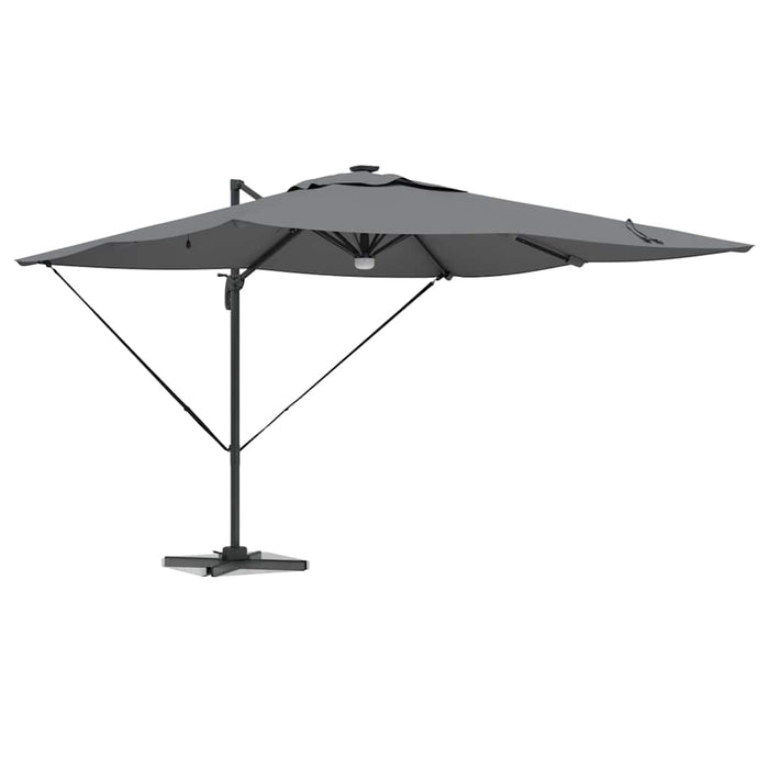 Parasol Roma Antracit 286 x 285 x 270 cm Aluminiu, Poliester - WALTI WALTI