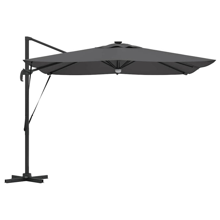 Parasol Roma Antracit 286 x 285 x 270 cm Aluminiu, Poliester - WALTI WALTI