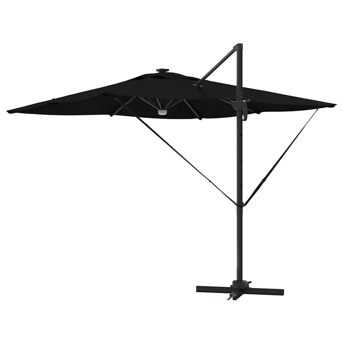 Parasol Roma Negru 286 x 285 x 270 cm Aluminiu, Poliester - WALTI WALTI