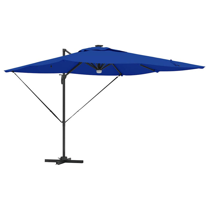 Parasol Roma albastru 286 x 285 x 270 cm Aluminiu, Poliester - WALTI WALTI
