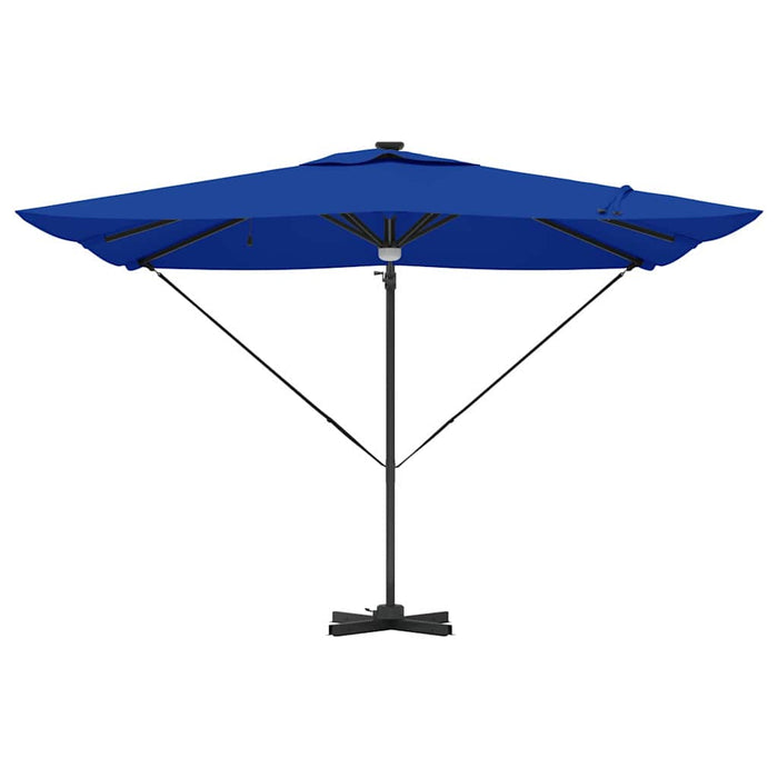 Parasol Roma albastru 286 x 285 x 270 cm Aluminiu, Poliester - WALTI WALTI