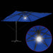 Parasol Roma albastru 286 x 285 x 270 cm Aluminiu, Poliester - WALTI WALTI