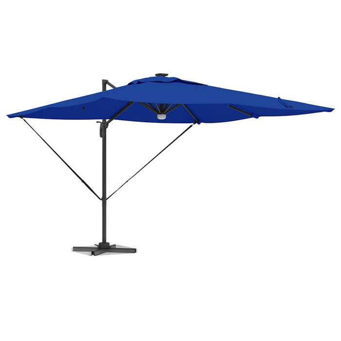 Parasol Roma albastru 286 x 285 x 270 cm Aluminiu, Poliester - WALTI WALTI