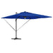 Parasol Roma albastru 286 x 285 x 270 cm Aluminiu, Poliester - WALTI WALTI