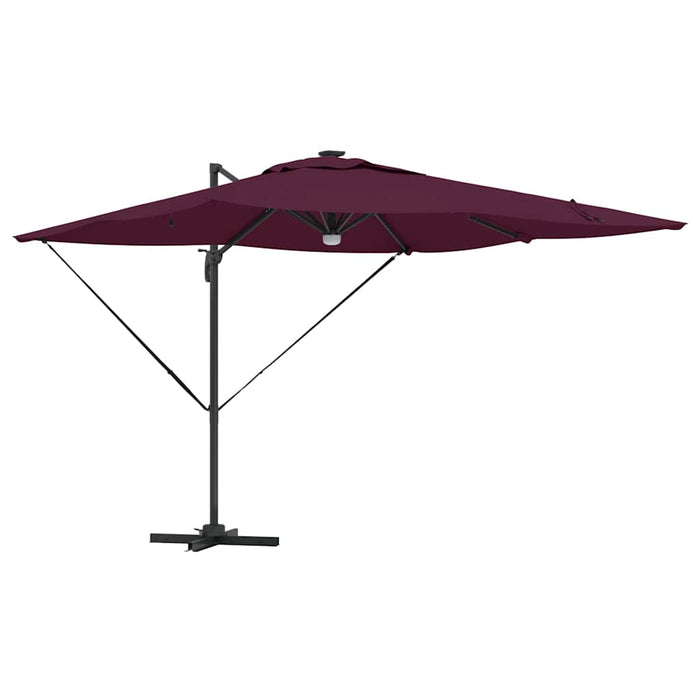Parasol Roma Roșu 286 x 285 x 270 cm Aluminiu, Poliester - WALTI WALTI
