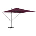 Parasol Roma Roșu 286 x 285 x 270 cm Aluminiu, Poliester - WALTI WALTI
