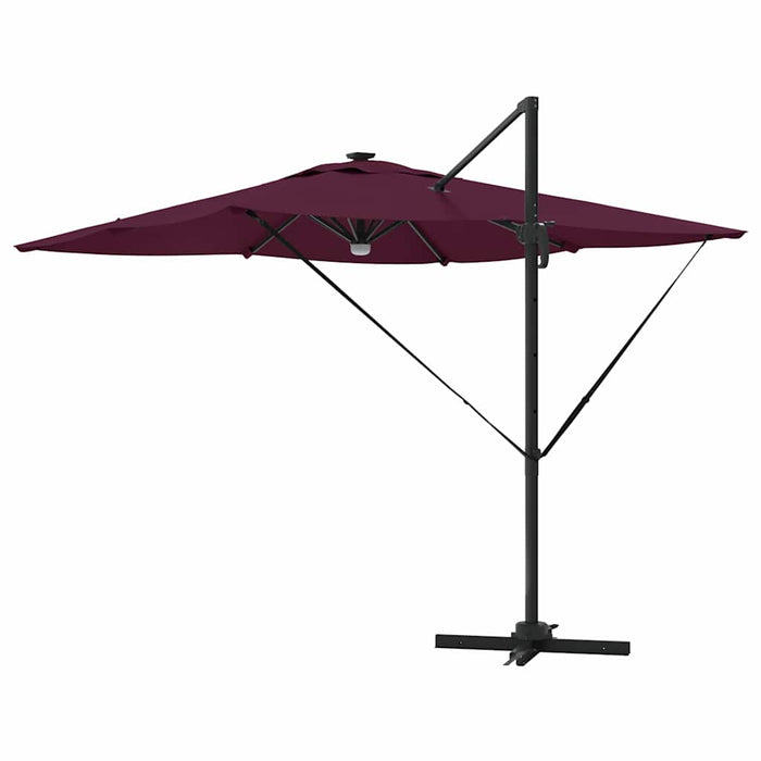 Parasol Roma Roșu 286 x 285 x 270 cm Aluminiu, Poliester - WALTI WALTI