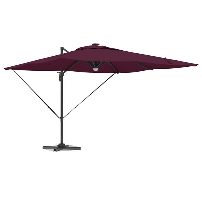 Parasol Roma Roșu 286 x 285 x 270 cm Aluminiu, Poliester - WALTI WALTI
