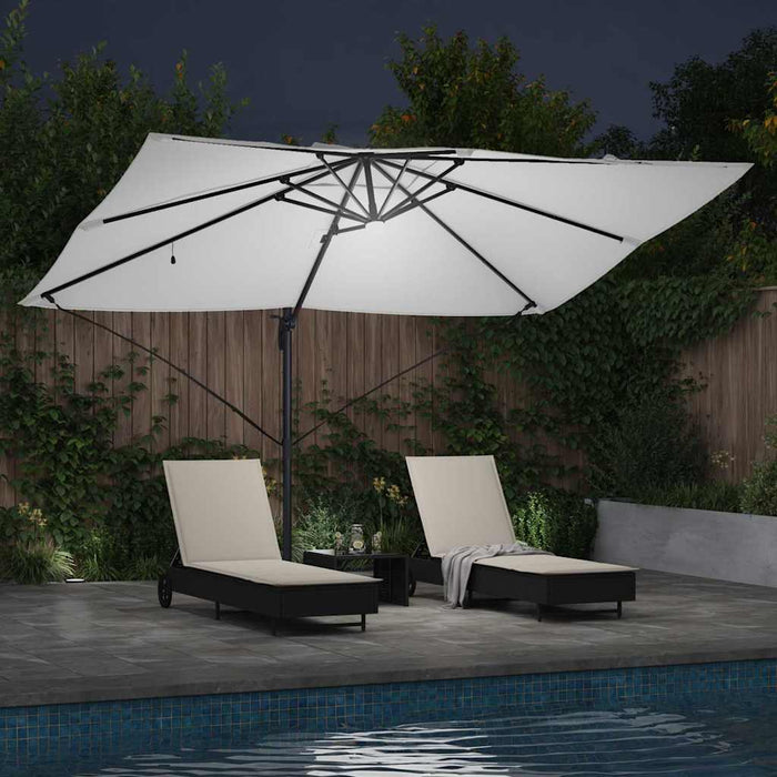 Umbrelă de soare Nisipiu 351 x 250 x 253 cm WALTI