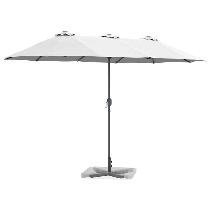 Parasol de Grădină Nisipiu 380 x 196 x 235 cm - WALTI WALTI
