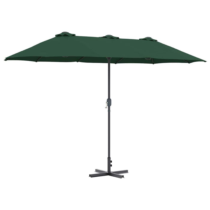 Parasol de Grădină Verde 380 x 196 x 235 cm - WALTI WALTI