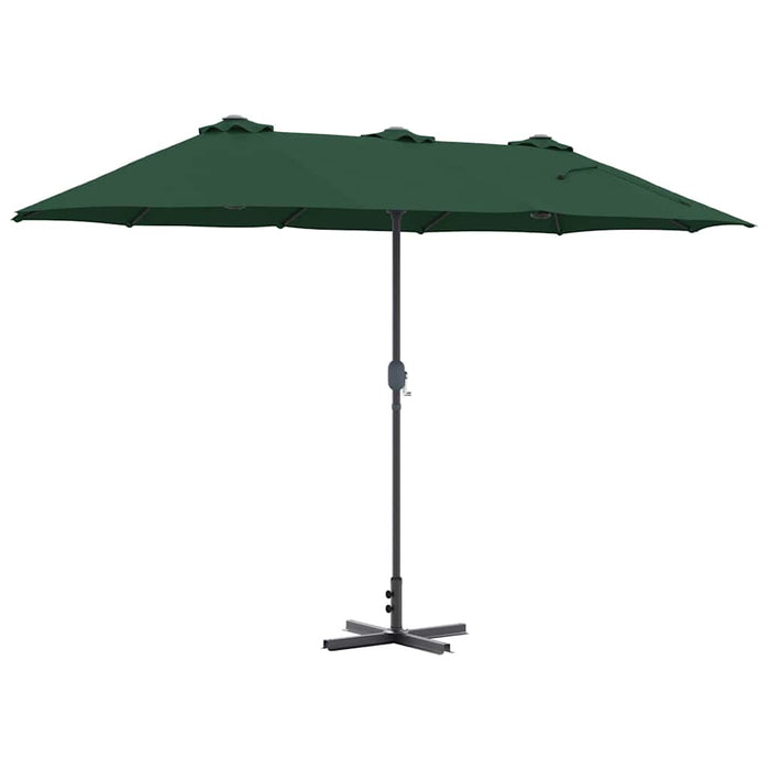 Parasol de Grădină Verde 380 x 196 x 235 cm - WALTI WALTI