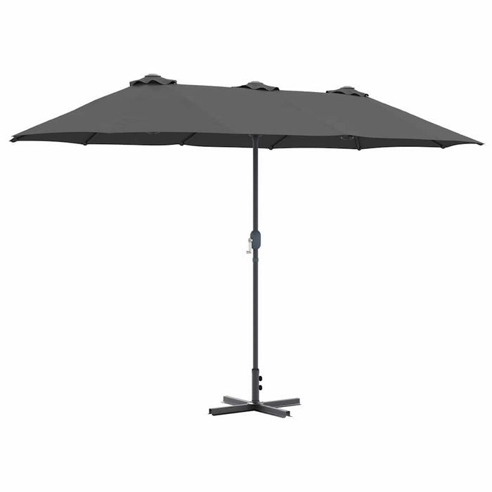 Parasol de Grădină Antracit 380 x 196 x 235 cm - WALTI WALTI