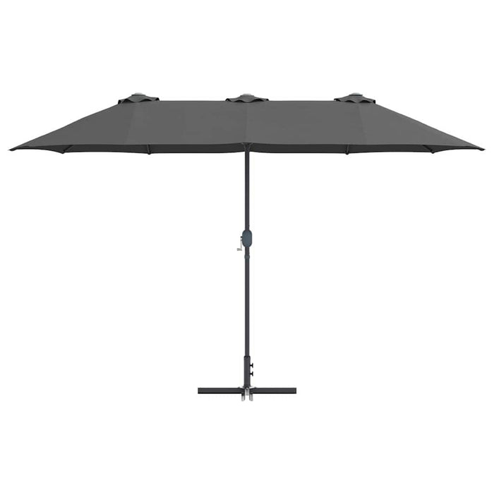 Parasol de Grădină Antracit 380 x 196 x 235 cm - WALTI WALTI