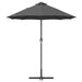 Parasol de Grădină Antracit 380 x 196 x 235 cm - WALTI WALTI