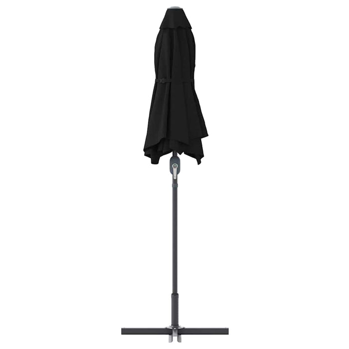 Parasol de Grădină Negru 380 x 196 x 235 cm - WALTI WALTI