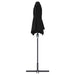 Parasol de Grădină Negru 380 x 196 x 235 cm - WALTI WALTI