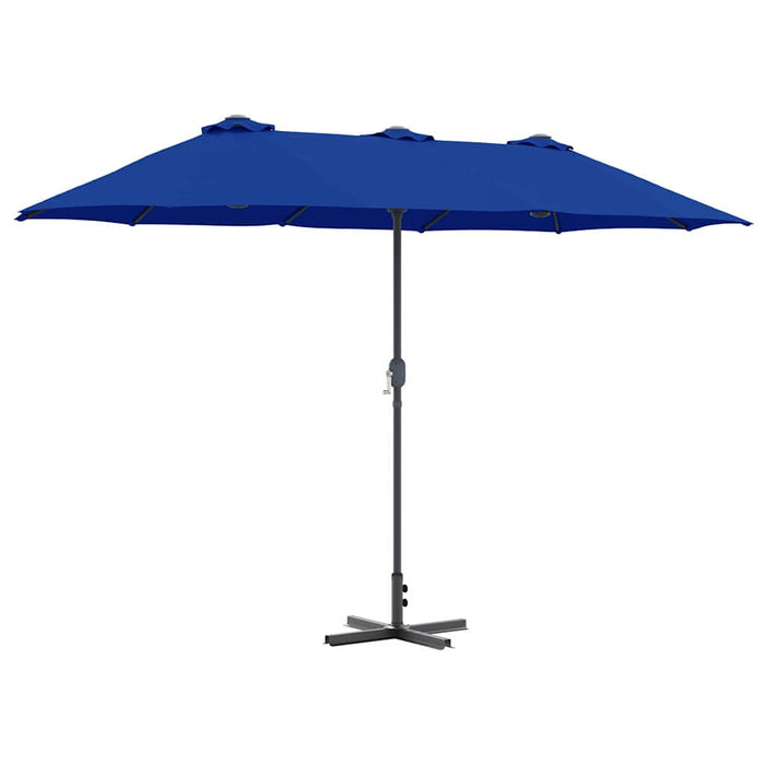 Parasol de Grădină albastru 380 x 196 x 235 cm - WALTI WALTI