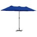 Parasol de Grădină albastru 380 x 196 x 235 cm - WALTI WALTI