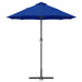 Parasol de Grădină albastru 380 x 196 x 235 cm - WALTI WALTI