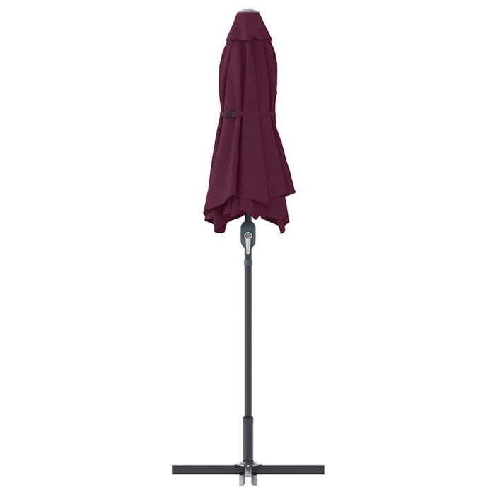 Parasol de Grădină Roșu bordo 380 x 196 x 235 cm - WALTI WALTI