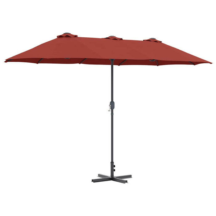 Parasol de Grădină Terracota 380 x 196 x 235 cm - WALTI WALTI
