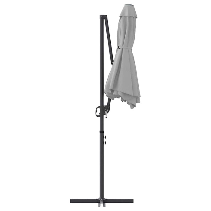 Parasol cu braț cantilever pentru grădină cu blocare Nisipiu - WALTI WALTI