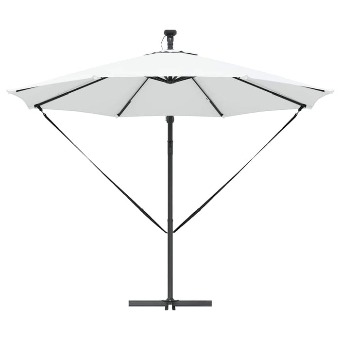 Parasol banana cu brațe Nisipiu 294 x 294 x 248 cm - WALTI WALTI