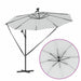 Parasol banana cu brațe Nisipiu 294 x 294 x 248 cm - WALTI WALTI