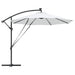 Parasol banana cu brațe Nisipiu 294 x 294 x 248 cm - WALTI WALTI