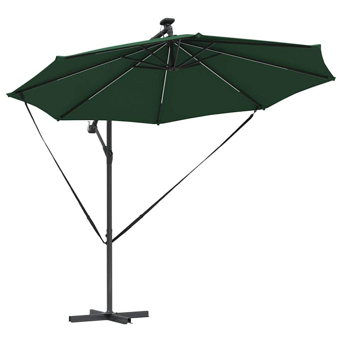 Parasol banana cu brațe Verde 294 x 294 x 248 cm - WALTI WALTI