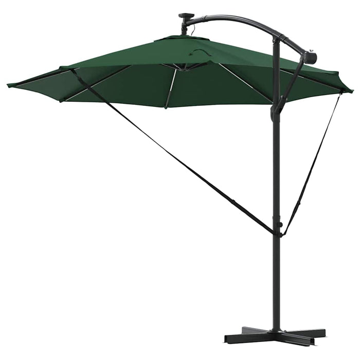Parasol banana cu brațe Verde 294 x 294 x 248 cm - WALTI WALTI