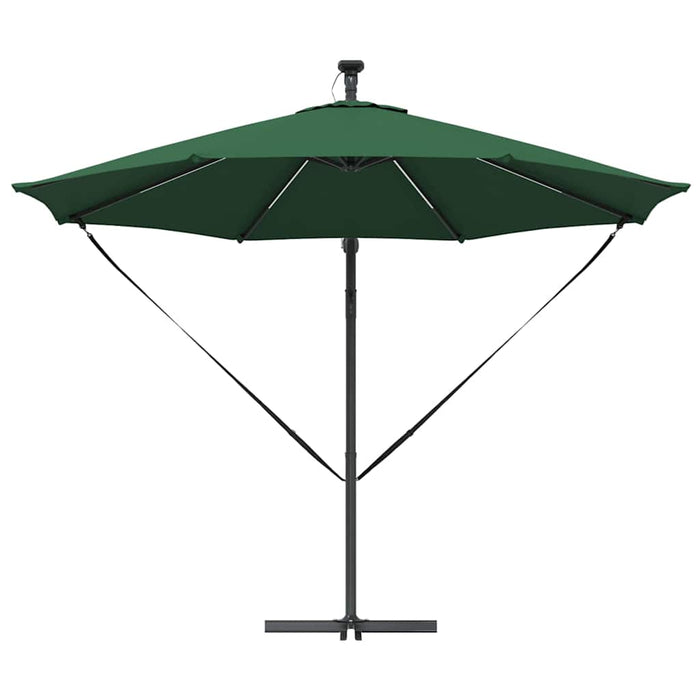 Parasol banana cu brațe Verde 294 x 294 x 248 cm - WALTI WALTI