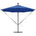 Parasol banana cu brațe albastru azur 294 x 294 x 248 cm - WALTI WALTI