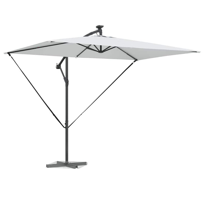 Parasol banana cu brațe Nisipiu 294 x 200 x 254 cm - WALTI WALTI