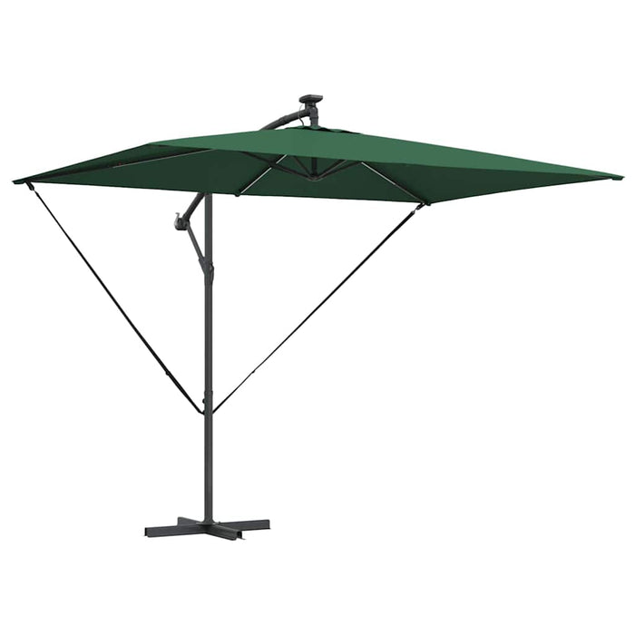 Parasol banana cu brațe Verde 294 x 200 x 254 cm - WALTI WALTI