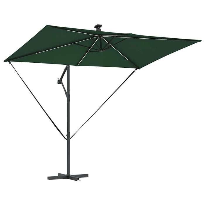 Parasol banana cu brațe Verde 294 x 200 x 254 cm - WALTI WALTI